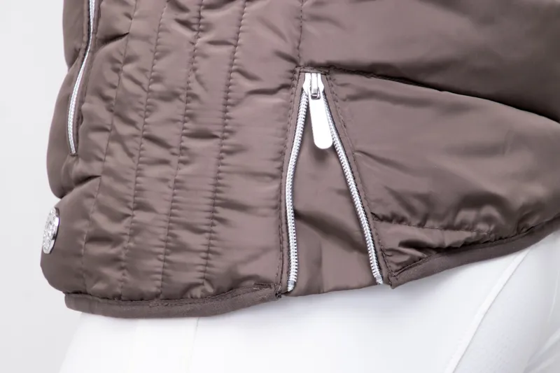 Coldstream Kimmerston Quilted Gilet - Taupe-4